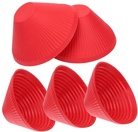 6 Stück Gummi Glasöffnerpads mit Öffner für Schraubgläser | Wiederverwendbar, Hitzeisolierend, für Flaschen und Dosen, Praktische Greifhilfe für Zuhause und Café