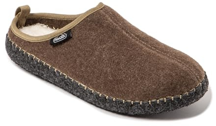NUVOLA. Zapatillas de casa New Rim para Mujer y Hombre, marrón, 38