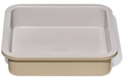 OXO Good Grips Non-Stick Pro Ceramic Coated Metal Bakeware 9” Square Cake Pan – Biscuit