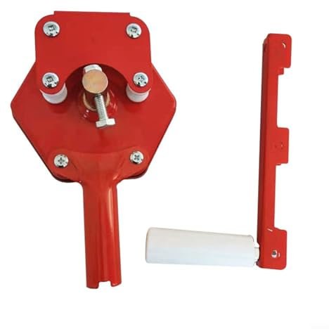 Marchfunny Macchina manuale per serra con laminazione laterale, argano di ventilazione in alluminio pressofuso per tetti e aperture laterali, funzionamento compatto e silenzioso