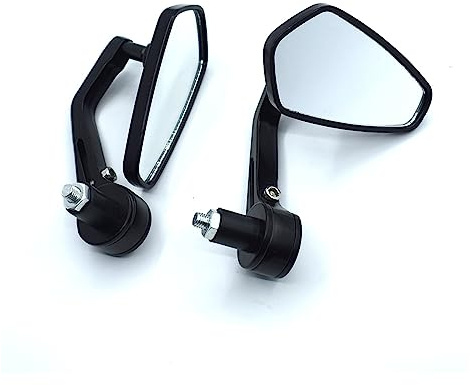 Retrovisores para motocicletas Espejos retrovisores motocicleta Espejos finales manillar para S&uzuki para Gsx S750 para Gsx S1000f para Gsx S1000 Gsx1400 Sv650/A 7/8 22 mm Espejos
