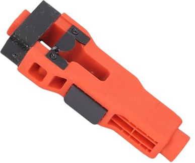 Dpofirs Utensile per Mortasare Chiusura Porta Taglio di Precisione per Spessore Porta da 1,75 Pollici 1,38 Pollici Arancione