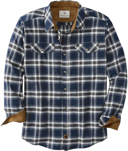 Legendary Whitetails mäns legendariska rutiga flanell button-down-skjorta (paket med 1)