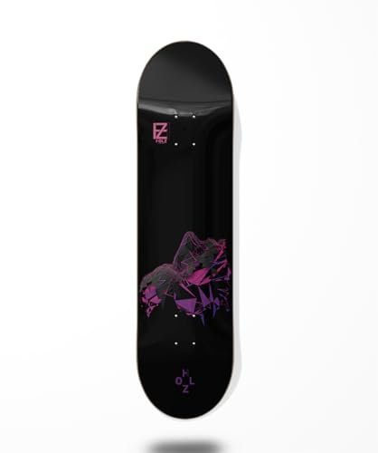 Holz Monopatín Skate Skateboard Deck Tabla Critical pink (8.125)