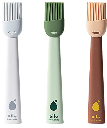 3 Pezzi Silicone Imbastitura Pennelli Pennelli da Cucina in Silicone Spazzola per Burro Alimentare Spazzole per Pasticceria Per Cucinare Alla Griglia Il Barbecue La Cucina Marinata Pasticceria Olio