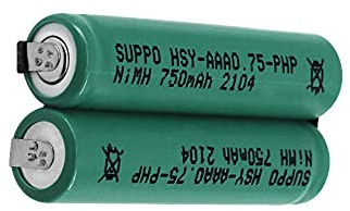 HSY‒AAA0.75‒PHP pour Rasoir Électrique P hilip.s S560 S5000 S1050 Ft618 Ys526 2,4V 750Mah Ni-Mh Superpo Batterie