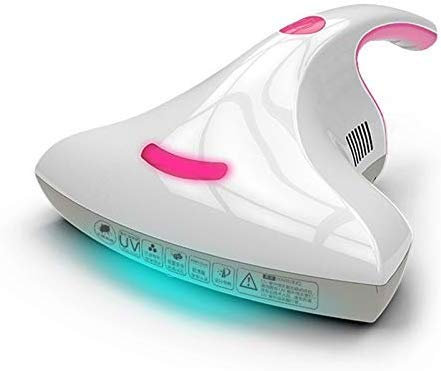 Samnuerly Handheld UV Light Vacuum Cleaner 10KPa Effectively Removes Dust Mites Bed Bugs Collector for Bed Home Mattress Pillows Cloth Sofas Carpets