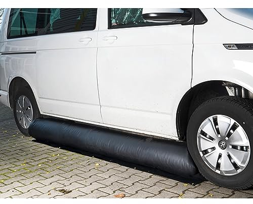 Reimo Aufblasbare Windblende Bodenschürze 250cm Ø30cm Windschutz für Campingbusse