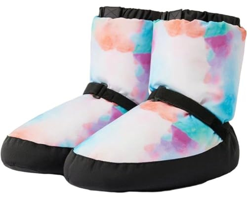 Botte de Ballet pour Adultes Bottes d'échauffement Confortables Thermiques Chaussures de Danse d'hiver pour Filles et Femmes