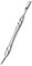 GEEHUA Spingicuticole in acciaio inox con forchetta, tagliaunghie a doppia testa, strumento di rimozione 2 in 1 antiscivolo per manicure