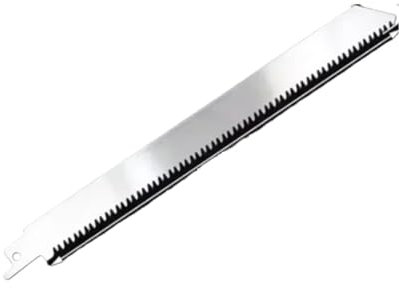 MNUPL Edelstahl-Säbelsägeblatt, Säbelsäge for schnellen Schneiden von Holz, Metall, gefrorenem Fleisch/Knochen, 225 mm/300 mm/400 mm(F)