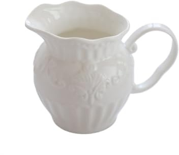 FZL02068LM Sauciere Vintage geprägte Kaffee Milch Krug Haushalt Keramik Sauciere Sauce Topf Soßenkanne