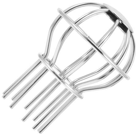 STOBAZA Protector de Canalones y Filtro de Drenaje de Acero Inoxidable 10.5X7.5Cm para Exteriores, Rejilla para Sumideros y Bajantes en Tejados y Patios