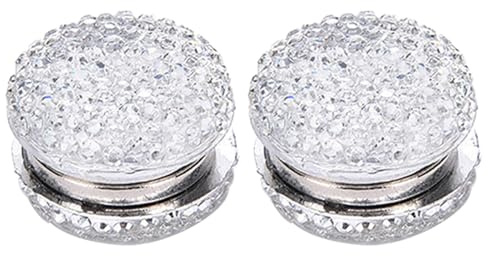Faderr Magnetnadel Kopftuch Abaya Verschluss Brosche Schal Magnet Schal Pin (weiß)