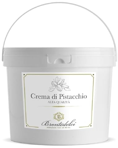 Crema de Pistacho dulce, 40% de los pistachos de Sicilia, (500g)