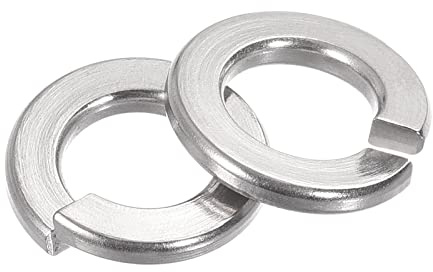 sourcing map Rondelle Blocage fendue 7/16 304 Acier Inox Ressort Rondelle Blocage 25Pcs
