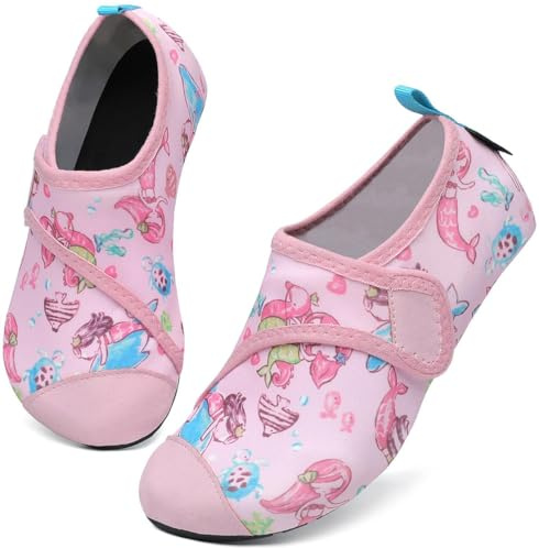 SAGUARO Kinder Badeschuhe Schnell Trocknend Atmungsaktiv Wasserschuhe Leicht Weich Barfußschuhe-Touch X, Gr. 20-37