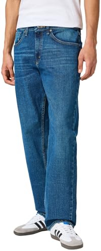 Wrangler Herren Relaxed Fit Jeans, Knox, 34W / 32L EU