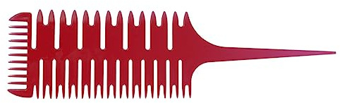 1 Pièce 3 Casting Gel Peignes De Coiffeur Peigne a Meche Double Balayage Kit Peigne a Meche Babylight Kit Balayage Cheveux Brosse à Peigne De Des Queue Pointue Peigne à Poisson