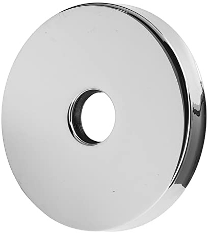 Brida Grande para Brazo de Ducha, Placa de Escudo para Brazo de Ducha de Acero Inoxidable 304, Modernice la Ducha de su Baño con Junta Central de Goma, Diámetro Exterior de 3,5