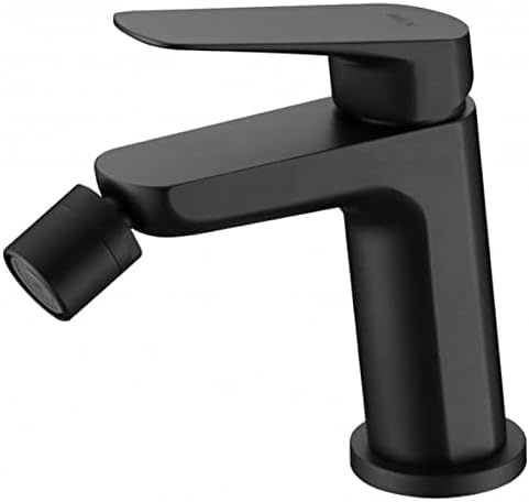 GAYLON - Rubinetto monocomando bidet - Rubinetteria bagno per WC - Rubinetto igiene intima colore nero opaco BDZ044-2NG