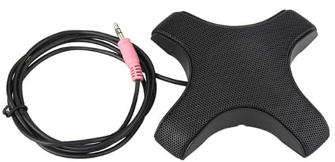 YUNGLOO 2. Micrófono de conferencia USB Plug-Play 20Hz-20kHz DSP Reducción de ruido adecuado para PC/Laptop Llamadas en equipo micrófonos portátiles de videoconferencia