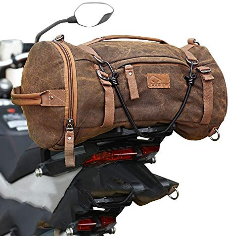 Hecktasche Vintage 25L für Triumph Bonneville T120 / T100 braun