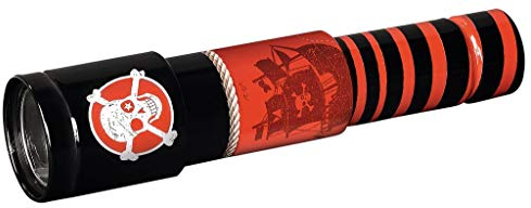 moses. Piraten Fernrohr für Kinder | Ideal für Piraten-Geburtstagspartys | Seeräuber-Kostüm Accessoire Mehrfarbig