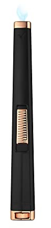 Colibri Aura Jet Flame Kerzenanzünder | Langes Stabfeuerzeug Mit Grosse Reichweite | Luxuriösem Finish Und Metallkonstruktion | Breite Flamme | Nachfüllbar Mit Butan, Nicht Enthalten | Geschenkbo