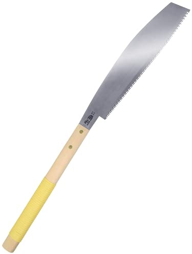KAKURI Timber Framing Saw 14 - Japanese Anahiki Saw Large Handsaw for Rough Woodworking, Large Wood, Timbers, Beams, Trees, Logs, Thick Branches, and Limbs - Made in Japan
