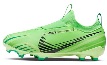 Nike Jr Zoom Vapor 15 Acad MDS Fgmg, Scarpe da Calcio, Green Strike Black Stadium Green, 38.5 EU