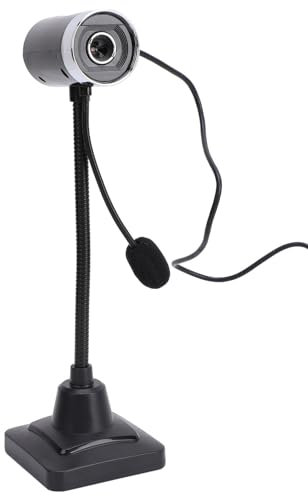 Cámara Web 480P con Micrófono Externo, Cámara Web de 30 Fps, Plug and Play, Cámara Web USB para Llamadas en Línea, Conferencias y Streaming