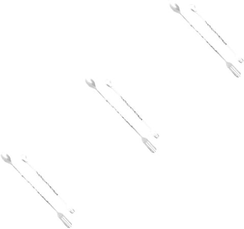 Cabilock 3 Set di Agitatori per Cocktail con Manico da 32 Cm E Manico Corto da 25 Cm per Mescolare Il Vino per Bevande 4 Pezzi*3