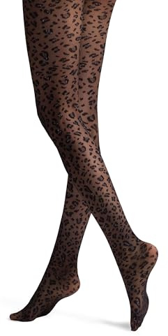 Hudson Damen Strumpfhose SPARKLY LEO Fashion Black 36-38