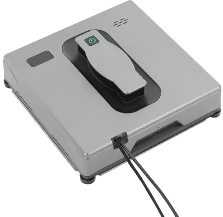 Mini Fensterputzroboter 24V Automatischer Fensterreiniger mit Doppel-Sprüh & 2500Pa Saugkraft, Fensterreiniger Roboter Automatischer 50㎡ Fensterputzroboter für Glasreinigung in Wohnungen Hochhäusern