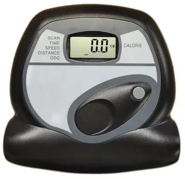 Ljmyy Traqueur d'activité multifonction avec moniteur de fréquence cardiaque pour tapis de course et vélos d'appartement, affichage LED alimenté par piles