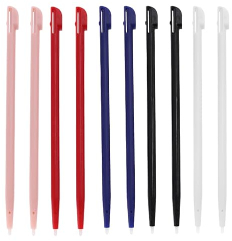 BCHKO 10x Set Touchpen, Kapazitiver Ersatzstift für 2DS Stift Halterung, Touch Display Eingabestift, Stylus Pen für Touchscreen, Touchstift Bedienstift