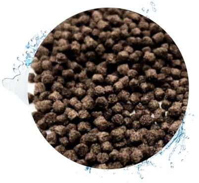 Warnick's Fischfutter Koifutter Wheatgerm 3 mm - 10 kg | Frühjahr- & Herbstfutter für Koi & Zierfische - Schwimmfähig & leicht verdaulich - Ideal bei kühleren Temperaturen