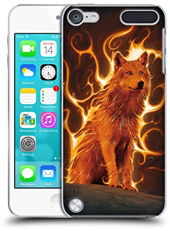 Head Case Designs sous Licence Officielle Vincent HIE Loup Phoenix Canidae Coque Dure pour l'arrière Compatible avec Apple iPod Touch 5G 5th Gen