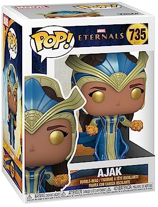 Funko POP! Marvel: Eternals - Ajak - The Eternals - Vinyl-Sammelfigur - Geschenkidee - Offizielle Handelswaren - Spielzeug Für Kinder und Erwachsene - Movies Fans - Modellfigur Für Sammler