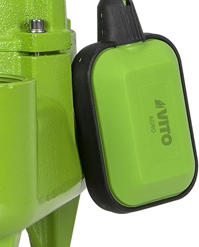VITO - Pompe de relevage Eaux usées 750W Regards Egouts Caves Inondées Cuve Acier Inoxydable