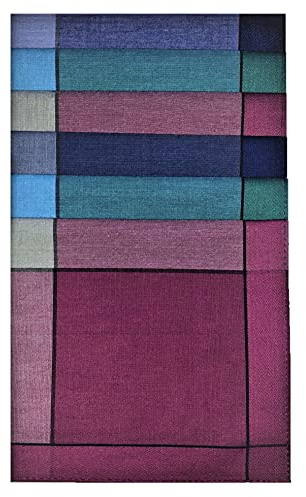 Style Square - Pañuelos para hombre (43 x 43 cm, 43 cm, 100% algodón, 43 cm)