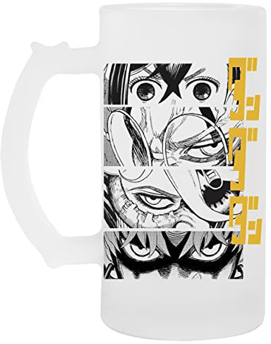 Vendax Dandadan Anime Eyes W Kaji Tasse De Chope De Bière En Verre Glass Beer Mug Cup