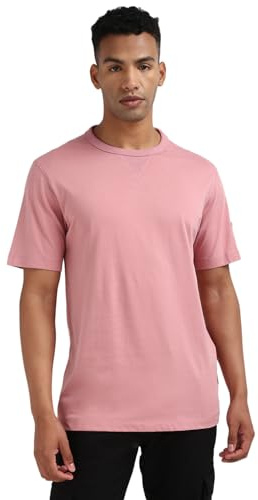 Calvin Klein T-Shirt Manches Courtes Homme Regular Tee avec Insigne