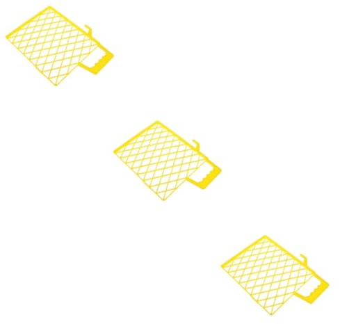 Angoily 3St Farbgitterschale Künstler Palette Farbwannen zum Malen Farbpfanne Ölfarben-Palette Kunstpalette zum Malen kunststoffgitter Plastikschale Farbrollergitter für Eimer