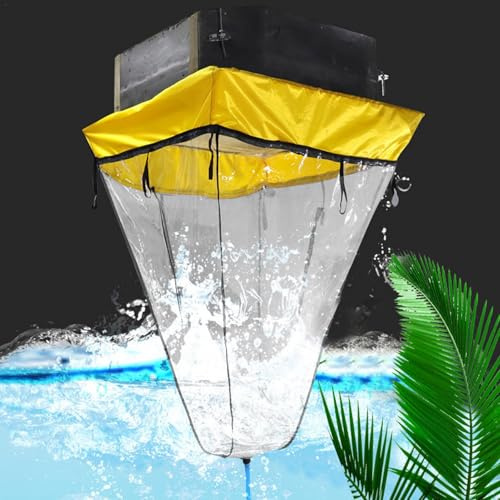 Générique - Housse de protection de nettoyage pour climatiseur - Housse de lavage pour nettoyage complet du climatiseur | Sac de service de lavage de climatisation divisé réutilisable et étanche