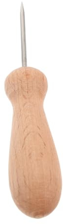Hemobllo Strumento di Modellazione Argilla con Impugnatura in Legno di Faggio Scalpello per Scultura e Intaglio Argilla Soffice Utensile Manuale per Arte Ceramica e Lavorazione Pasta Modell