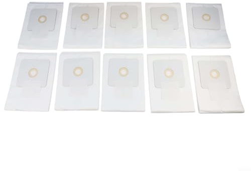 Sacchetti di ricambio per aspirapolvere Nutone Central, per modelli 391, CV353, CV450, CV391, CV400, CV350, CV351, 2 strati, costruzione in 4 o 10 confezioni (10 pezzi)