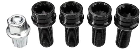 tornillo rueda coche Compatible Con VW Para Golf Para Jetta Para Beetle Tornillos Rueda Tuercas Seguridad Accesorios Piezas Repuesto