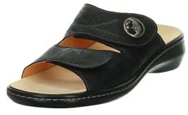 Think! Camilla Sandalia con correas,Mujer,Negro,41 EU